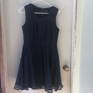 Pretty Vacant Navy/White Polka dot dress